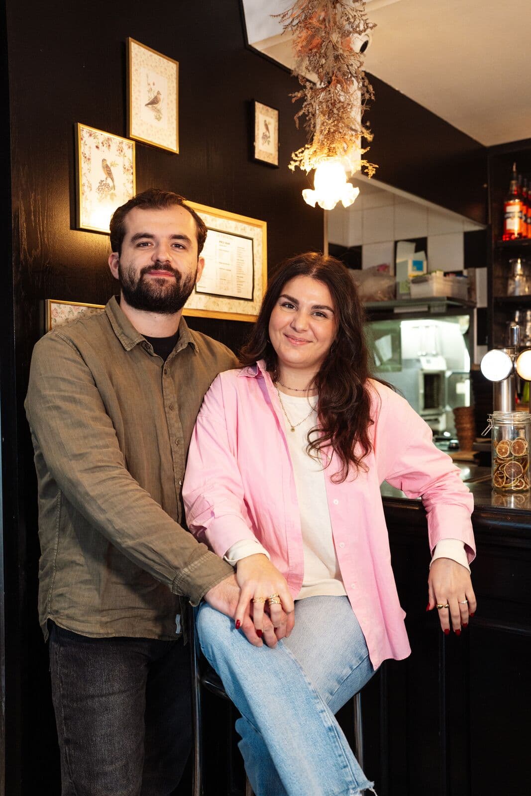 The owners of Le Cristal
